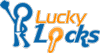 lucky locks locksmith company logo